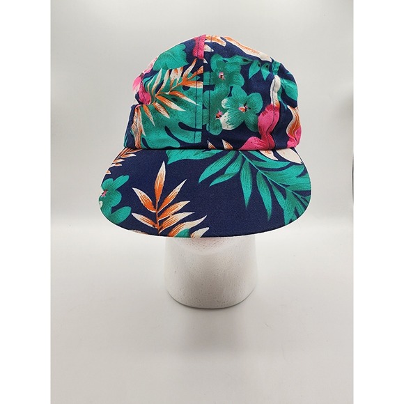 Wendy's Other - Vintage Wendys Floral Tropical Snapback Hat OSFA